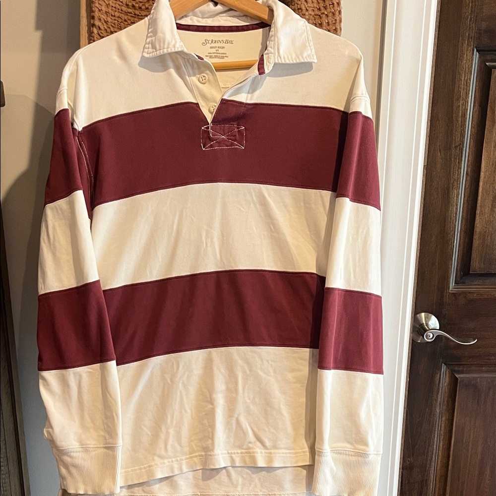 St.John’s Bay Men’s Rugby. Size large GUC